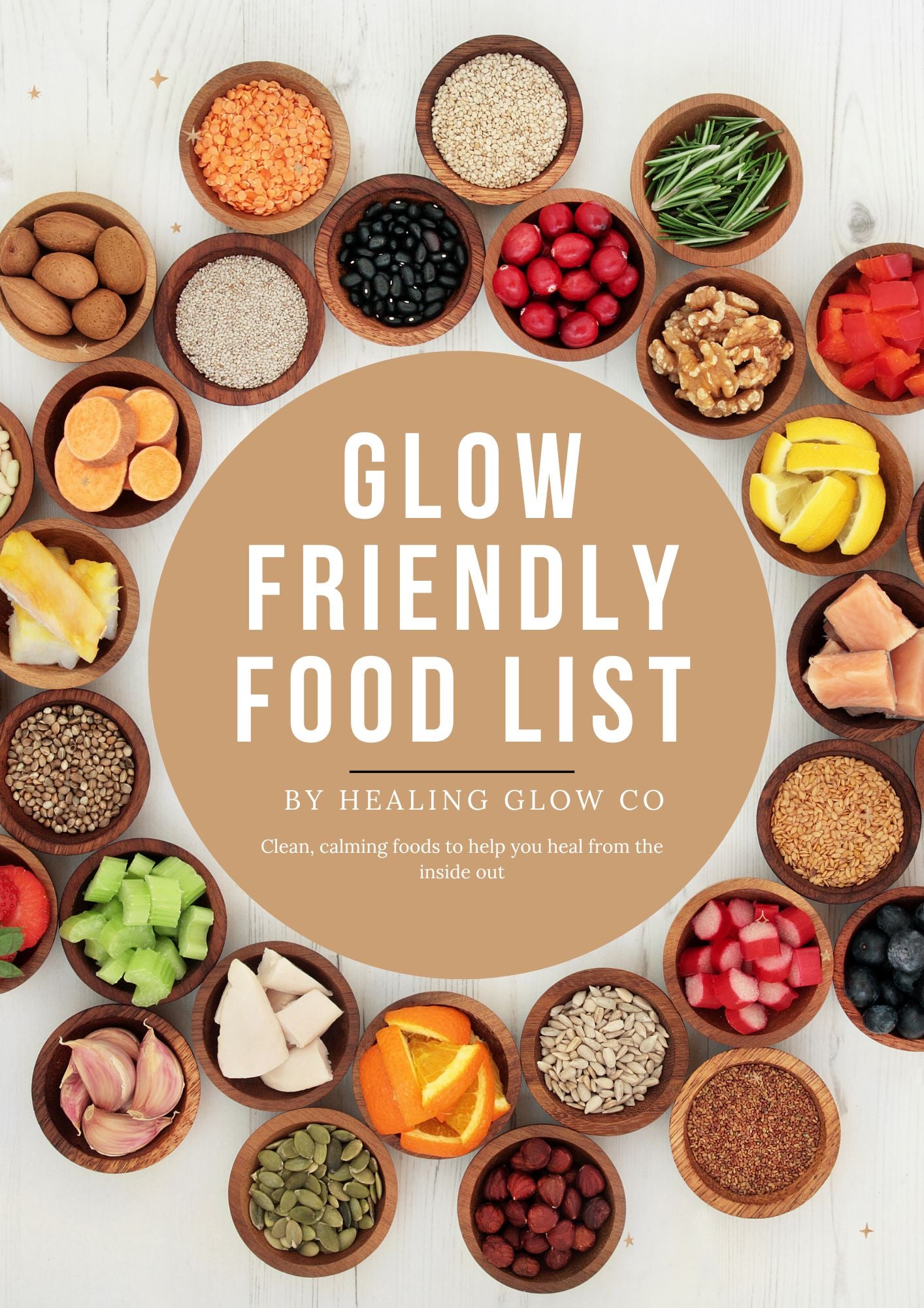 The Glow Friendly Food List